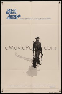 5d0587 JEREMIAH JOHNSON style C 1sh 1972 Robert Redford, directed by Sydney Pollack!