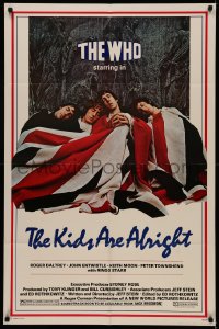 5d0609 KIDS ARE ALRIGHT 1sh 1979 Jeff Stein, Roger Daltrey, Peter Townshend, The Who, rock & roll!