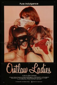 5d0862 OUTLAW LADIES 1sh 1981 great image of three sexy women, x-rated!