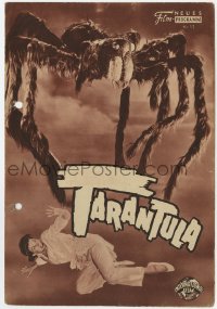 5f0220 TARANTULA Austrian program 1956 Jack Arnold, different images of the enormous spider monster!