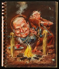 5f0387 FRIARS HONOR DON RICKLES souvenir program book 1974 full-page color cover art by Jack Davis!