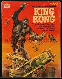 5f0754 KING KONG magazine 1968 Original Version of the Greastest Adventure Story, Giolitti art!