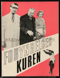 5f0292 MONKEY BUSINESS Danish program 1953 Cary Grant, Ginger Rogers, Marilyn Monroe, different!