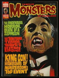 5f1416 FAMOUS MONSTERS OF FILMLAND #124 magazine April 1976 Kelly art Mexican vampire German Robles!