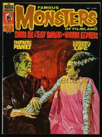 5f1405 FAMOUS MONSTERS OF FILMLAND #112 magazine December 1974 Gogos art of Bride of Frankenstein!