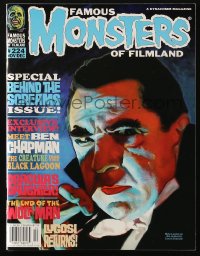 5f1458 FAMOUS MONSTERS OF FILMLAND #224 magazine Nov/Dec 1998 Cagney art of Bela Lugosi as Dracula!