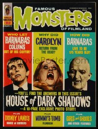 5f1367 FAMOUS MONSTERS OF FILMLAND #82 magazine February 1971 House of Dark Shadows 10pg exclusive!