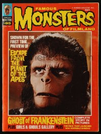 5f1370 FAMOUS MONSTERS OF FILMLAND #85 magazine July 1971 Escape From The Planet of the Apes!