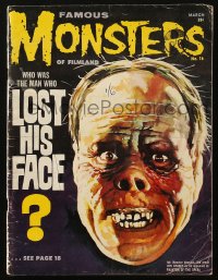 5f1323 FAMOUS MONSTERS OF FILMLAND #16 magazine March 1962 Lon Chaney as The Phantom of the Opera!