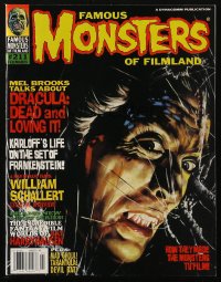 5f1447 FAMOUS MONSTERS OF FILMLAND #211 magazine Feb/March 1996 art of Christopher Lee as Dracula!