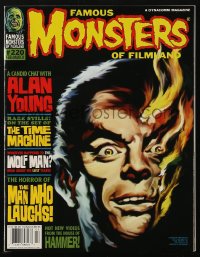 5f1454 FAMOUS MONSTERS OF FILMLAND #220 magazine Feb/March 1998 Cagney art of Two Faces of Dr. Jekyll!