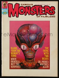 5f1383 FAMOUS MONSTERS OF FILMLAND #98 magazine May 1973 Counts art for Invasion of the Saucer-Men!
