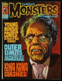 5f1425 FAMOUS MONSTERS OF FILMLAND #134 magazine May 1977 Basil Gogos art of Son of Dr. Jekyll!