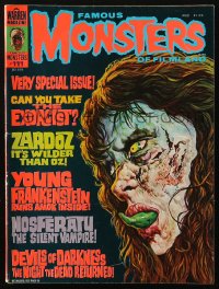5f1404 FAMOUS MONSTERS OF FILMLAND #111 magazine October 1974 Gogos art of Blair in The Exorcist!
