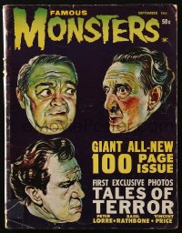 5f1312 FAMOUS MONSTERS OF FILMLAND vol 4 no 4 magazine Sep 1962 Basil Gogos art for Tales of Terror!