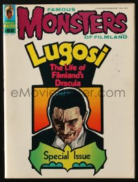 5f1377 FAMOUS MONSTERS OF FILMLAND #92 magazine September 1972 Barry Morgen art of Lugosi as Dracula!
