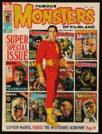 5f1395 FAMOUS MONSTERS OF FILMLAND #101 magazine September 1973 super special issue w/Captain Marvel!
