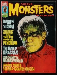 5f1403 FAMOUS MONSTERS OF FILMLAND #110 magazine September 1974 Gogos art of Karloff in The Ghoul!