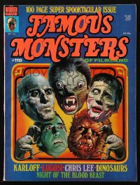 5f1412 FAMOUS MONSTERS OF FILMLAND #119 magazine September 1975 Ken Kelly art of Frankenstein & others!