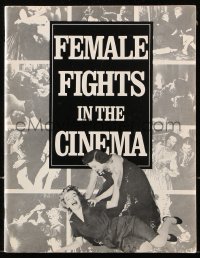 5f0702 FEMALE FIGHTS IN THE CINEMA magazine 1983 filled with images of catfighting in movies!