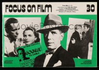 5f0567 FOCUS ON FILM English magazine June 1978 Humphrey Bogart in Casablanca & Maltese Falcon!