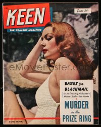 5f0753 KEEN magazine June 1950 filled with great information & sexy images!