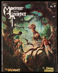 5f0759 LARRY IVIE'S MONSTERS & HEROES magazine May 1970 great cover art, Mummy article inside!
