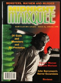 5f1496 MIDNIGHT MARQUEE #56 magazine Spring 1998 Of Gods and Monsters and Dr. Pretorius!