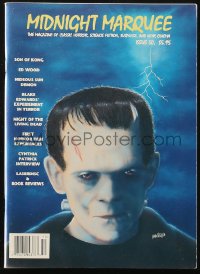 5f1491 MIDNIGHT MARQUEE #50 magazine August 1996 David L. Daniels art of Karloff in Frankenstein!