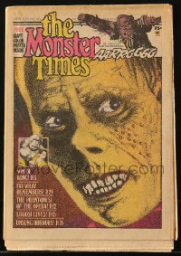5f1231 MONSTER TIMES #40 magazine April 1975 Phantom of the Opera cover, horror, sci-fi & fantasy!