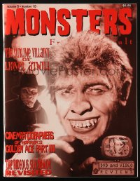 5f1520 MONSTERS FROM THE VAULT vol 6 no 13 magazine Summer 2001 Dr. Jekyll & Mr. Hyde cover image!