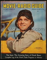 5f0807 MOVIE & RADIO GUIDE magazine December 13, 1941 James Cagney in Captain of the Clouds!