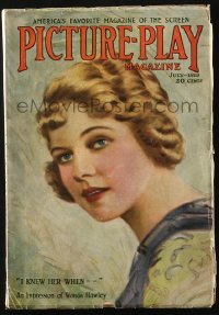 5f0869 PICTURE PLAY magazine July 1919 great cover portrait of pretty Wanda Hawley!
