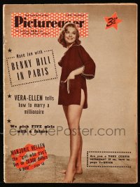5f0612 PICTUREGOER English magazine March 26, 1955 Have fun with Benny Hill in Paris!