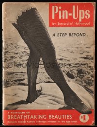 5f0876 PIN-UPS magazine 1950 super early Marilyn Monroe by Bruno Bernard of Hollywood, rare!