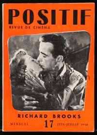 5f0554 POSITIF REVUE DE CINEMA French magazine June 1956 Humphrey Bogart & Allyson in Battle Circus!