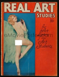 5f0893 REAL ART STUDIES no. 5 magazine 1930s full-page sexy nude images for art lovers & art students!