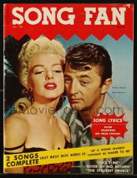 5f0940 SONG FAN magazine July 1954 Marilyn Monroe & Robert Mitchum in River of No Return!