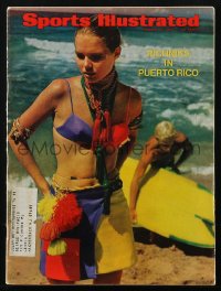 5f1045 SPORTS ILLUSTRATED magazine January 13, 1969 Jamee Becker in the 6th swimsuit edition!