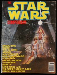 5f0958 STAR WARS COMPENDIUM #3 magazine Summer 1982 special issue with in-depth articles, Jung art!