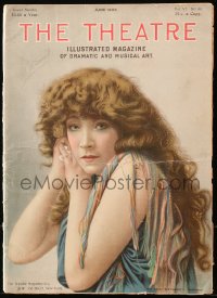 5f0968 THEATRE magazine June 1906 great cover portrait of Sarah Bernhardt in The Sorceress!