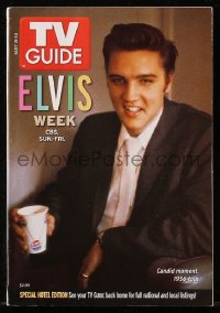 5f0987 TV GUIDE magazine May 8-14, 2005 Elvis Presley Week, special hotel edition!