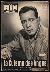 5f0556 WE'RE NO ANGELS Film Complet French magazine March 8, 1956 cover portrait of Humphrey Bogart!