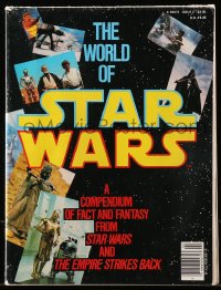 5f1010 WORLD OF STAR WARS magazine 1980s compendium of fact & fantasy from Star Wars & Empire!