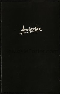 5f0343 APOCALYPSE NOW souvenir program book 1979 Francis Ford Coppola Vietnam War classic!