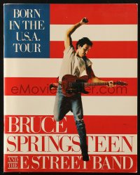 5f0362 BRUCE SPRINGSTEEN music concert souvenir program book 1984 for his Born in the U.S.A. tour!