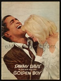 5f0391 GOLDEN BOY stage play souvenir program book 1965 Sammy Davis Broadway show!