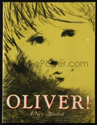 5f0437 OLIVER stage play souvenir program book 1964 starring Clive Revill & Bruce Prochnik!