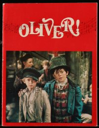 5f0438 OLIVER souvenir program book 1969 Charles Dickens, Mark Lester, Carol Reed, different!