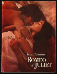 5f0450 ROMEO & JULIET souvenir program book 1969 Franco Zeffirelli's version of Shakespeare's play!